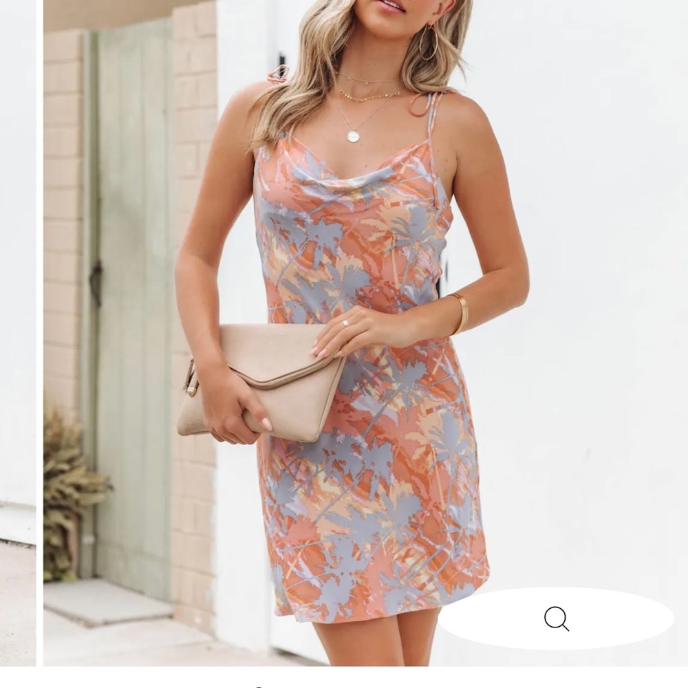 VICI mini slip dress